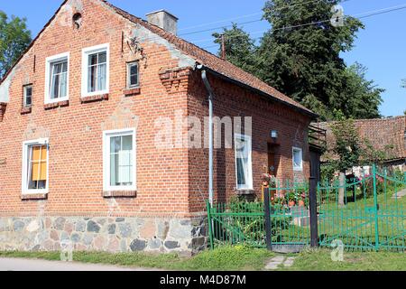 Idillio rurale in Mazury Foto Stock