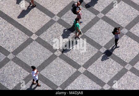 La vita quotidiana in un giorno perfetto Foto Stock