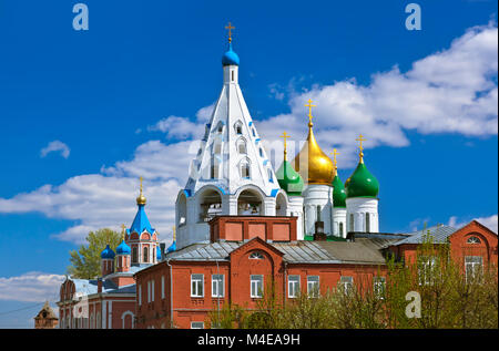 Chiese in Kolomna Cremlino - Regione di Mosca - Russia Foto Stock