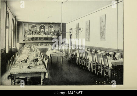 Il *Catalogo annuale del Saint Anselm's College* (1906) elenca i programmi accademici, la facoltà e le risorse disponibili presso il collegio, delineando le sue offerte e la filosofia educativa per quell'anno. Foto Stock