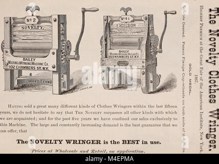 Descrittivo annuale e catalogo illustrato di genuina Wethersfield giardino e le sementi agricole, anche attrezzi agricoli, macchine, ecc. - 1874 (1874) (18237063108) Foto Stock