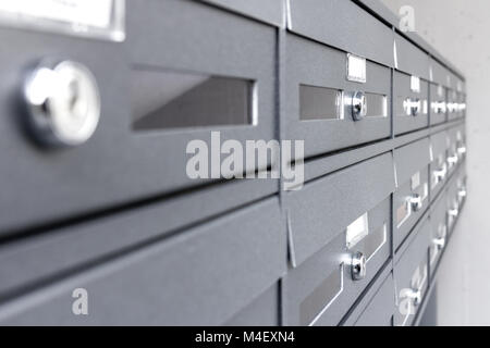 Condominio delle caselle di posta Foto Stock