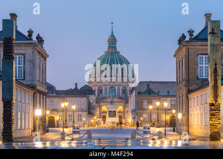 Frederik la Chiesa Copenhagen DANIMARCA Foto Stock