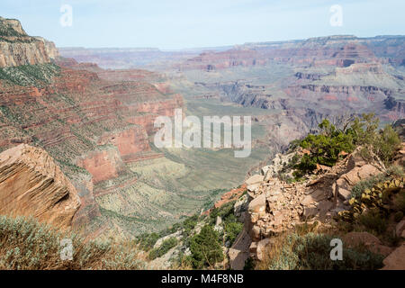 Scendendo la prova di Kaibab Foto Stock