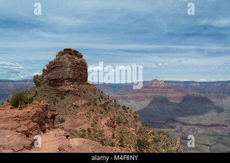 Scendendo la prova di Kaibab Foto Stock