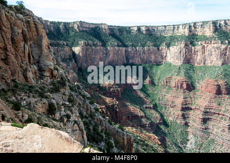 Scendendo la prova di Kaibab Foto Stock