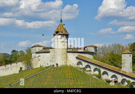 Fortezza Munot, Schaffhausen, Svizzera Foto Stock