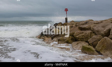 Seacape di testa Hengisbury Foto Stock