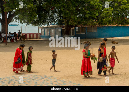 Asia,srilanka,jaffna,Nallur Kandaswamy tempio Foto Stock