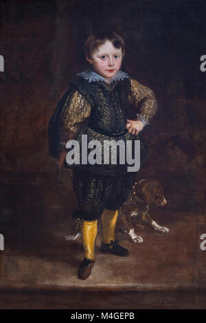 Filippo Cattaneo, Sir Anthony van Dyck, 1623, National Gallery of Art di Washington DC, USA, America del Nord Foto Stock