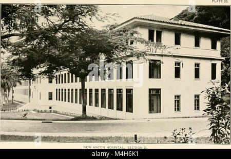 Relazione annuale del governatore del Canale di Panama per l'anno fiscale conclusosi il 30 giugno 1919 (1919) (14598040999) Foto Stock