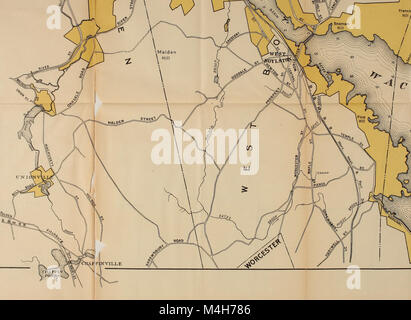 Relazione annuale del Metropolita acqua e la rete fognaria Board (1907) (14783142793) Foto Stock