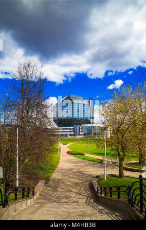 Minsk, Biblioteca Nazionale Foto Stock