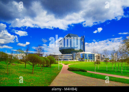 Minsk, Biblioteca Nazionale Foto Stock