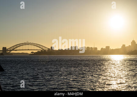 Da Watsons al CBD di Sydney Foto Stock