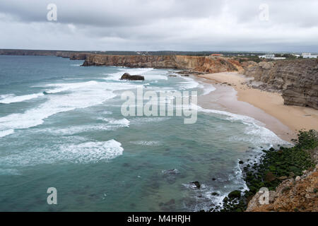 Spiaggia di Sagres Foto Stock