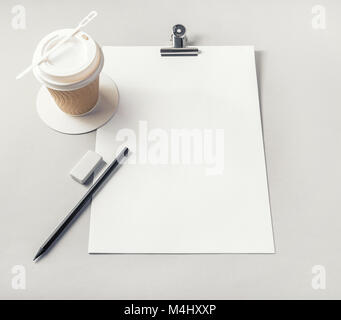 Design sensibile mockup Foto Stock