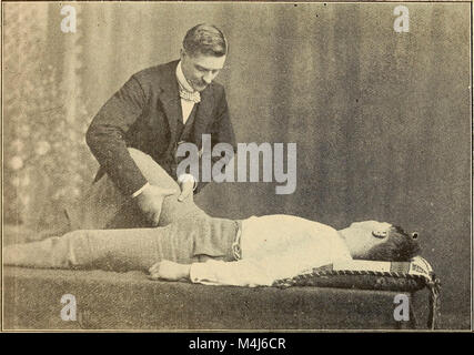 'L'unica osteopractic metodo per trattare le malattie in casa" (1902) Foto Stock