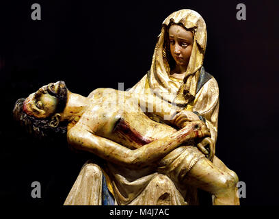 Pieta 1406-1415 Maestro anonimo del xv secolo, Tedesco,Germania, Foto Stock