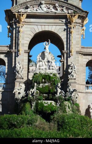 Cascada monumentale, Barcelona Foto Stock