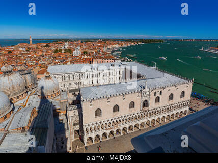 Palazzo Ducale a Venezia Italia Foto Stock