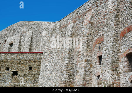Frammento di parete di Fortezza Foto Stock
