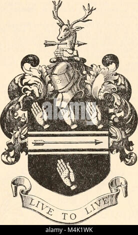 Armorial famiglie - una directory di colleghi di coat-corazza (1905) (14598387588) Foto Stock