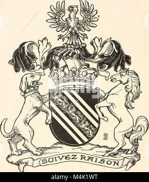 Armorial famiglie - una directory di colleghi di coat-corazza (1905) (14782820914) Foto Stock