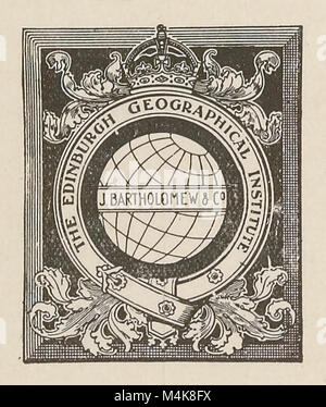 Atlante della faunistica; una serie di mappe che illustrano la distribuzione di oltre sette centinaia di famiglie, generi e specie di animali esistenti (1911) (20336671802) Foto Stock