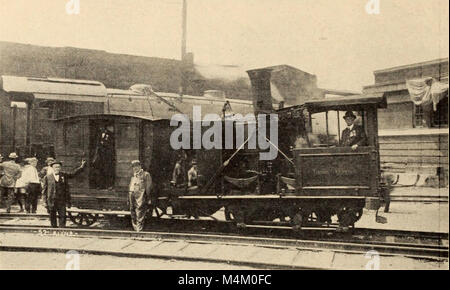 La *Baltimore and Ohio Employees Magazine* (1912) è una pubblicazione che mette in evidenza le attività, i risultati e le storie dei dipendenti della Baltimore and Ohio Railroad, concentrandosi sulla cultura aziendale e il riconoscimento dei dipendenti. Foto Stock