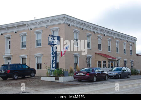 La storica St James Hotel in Cimarron, Nuovo Messico Foto Stock