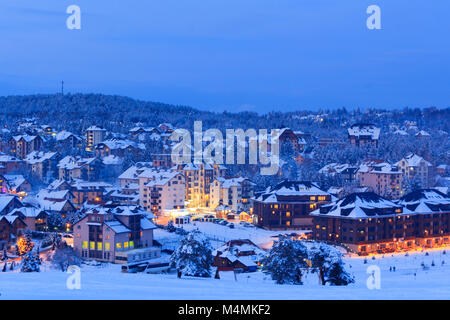 Bella Zlatibor mountain in Serbia Foto Stock