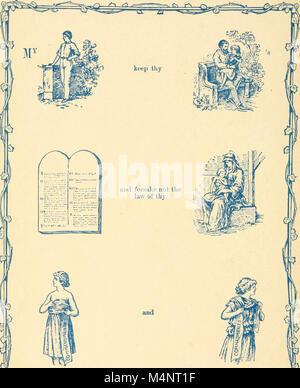 La Bibbia simboli; progettati e disposti in modo da stimolare un maggiore interesse per lo studio della Bibbia da entrambi i giovani e vecchi (1908) (14754537746) Foto Stock