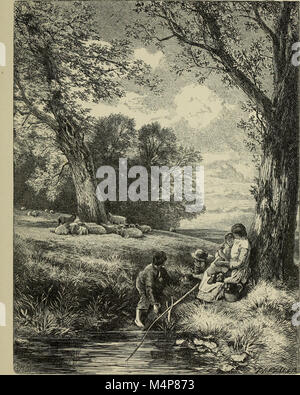 Birket Foster immagini di paesaggio inglese (1863) (14779139414) Foto Stock
