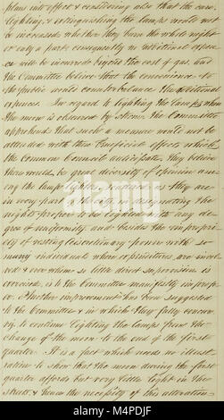 Boston City i lavori del Consiglio, sintesi dei verbali del Consiglio di Assessori (1839) (14578585767) Foto Stock
