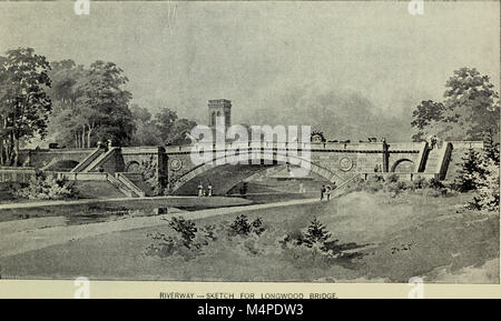 Questa guida del 1896 descrive in dettaglio i parchi di Boston, compresi i sistemi municipali e metropolitani della grande area di Boston. Offre una panoramica completa degli spazi verdi e delle caratteristiche del parco nella regione. Foto Stock