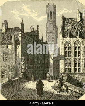 Bruges. Monumentale et pittoresco. Frontispice et dessins de Armand Heins, Ed. Duyck etc (1886) (14761207076) Foto Stock