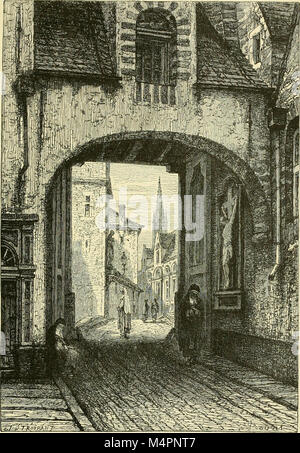 Bruges. Monumentale et pittoresco. Frontispice et dessins de Armand Heins, Ed. Duyck etc (1886) (14784183245) Foto Stock