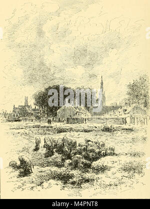 Bruges. Monumentale et pittoresco. Frontispice et dessins de Armand Heins, Ed. Duyck etc (1886) (14784199085) Foto Stock