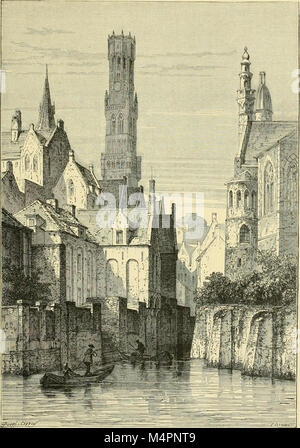 Bruges. Monumentale et pittoresco. Frontispice et dessins de Armand Heins, Ed. Duyck etc (1886) (14804042503) Foto Stock