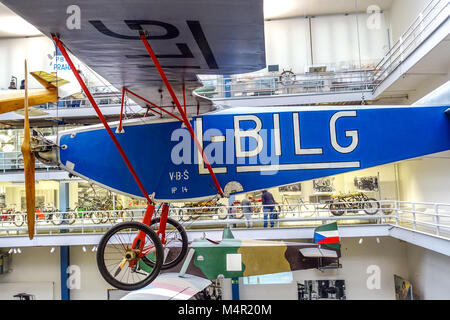 Simunek VBS-1 Kunkadlo, L-BILG dal 1924, Museo tecnico Nazionale, Praga, Repubblica Ceca Foto Stock