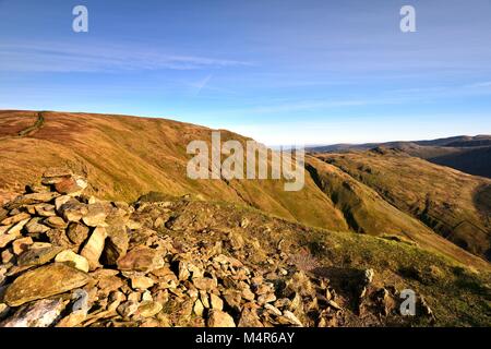 Cercando di High Street da alta Pike Foto Stock