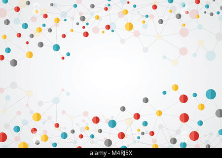 Abstract medici Flayer sfondo Texture Foto Stock