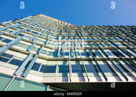 Blue Fin dalla costruzione di alleati e Morrison, Bankside, 110 Southwark Street, Londra, Regno Unito Foto Stock