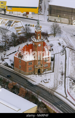 Antenna, il vecchio Port Authority Dortmund, porto di Dortmund Dortmund, la zona della Ruhr, Renania settentrionale-Vestfalia, Germania, Europa, Dortmund, Ruhr, Renania settentrionale-Vestfalia Foto Stock