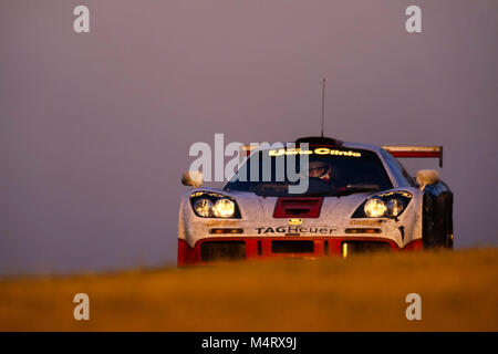 24H di Le Mans 1996, la McLaren F1 GTR,John Nielsen,dott. Thomas Bscher, Peter Kox Foto Stock