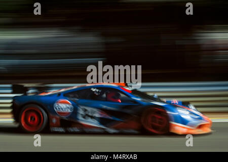 24H di Le Mans 1996, la McLaren F1 GTR, Raymond Bellm; James Weaver; JJ Lehto Foto Stock