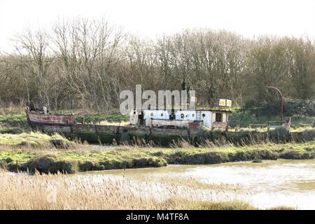 Wat Tyler & Pitsea Creek Foto Stock