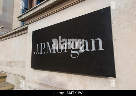J.P. Morgan sede in Londra Foto Stock