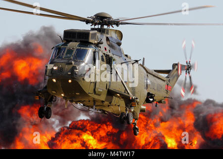 Royal Navy Sea King HC4 Foto Stock